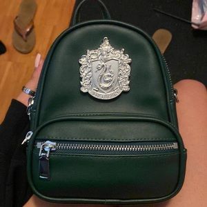 Slytherin green mini backpack